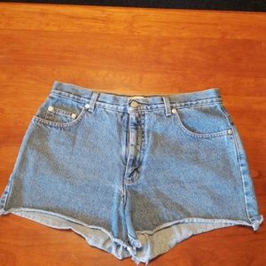 Highwaisted Jean Shorts